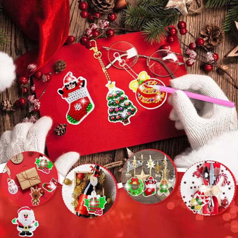 Christmas Diamond Painting Sticker Kit