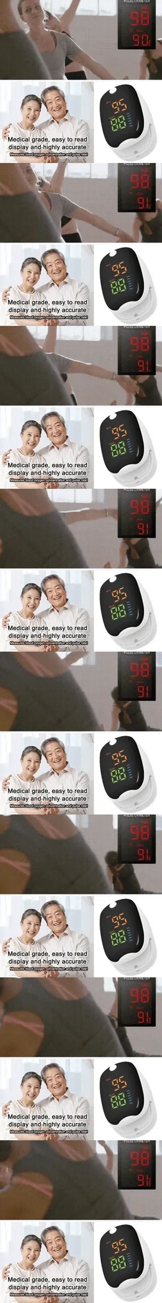 High-Precision Medical Pulse Oximeter